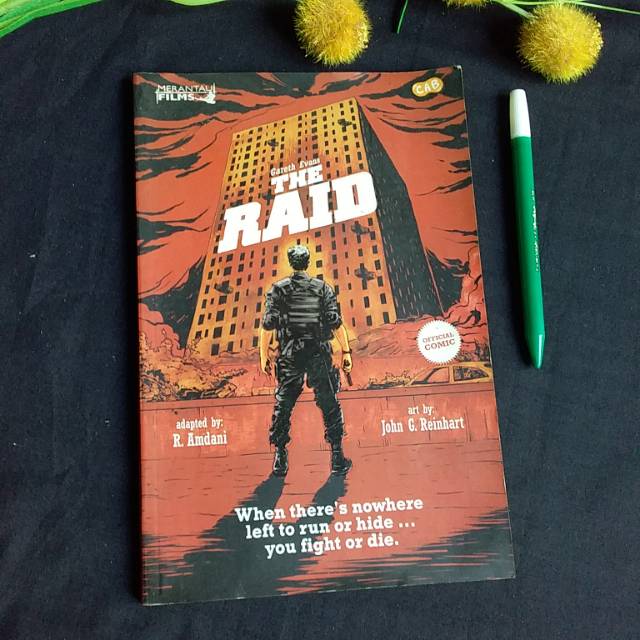 Komik the raid preloved bagus