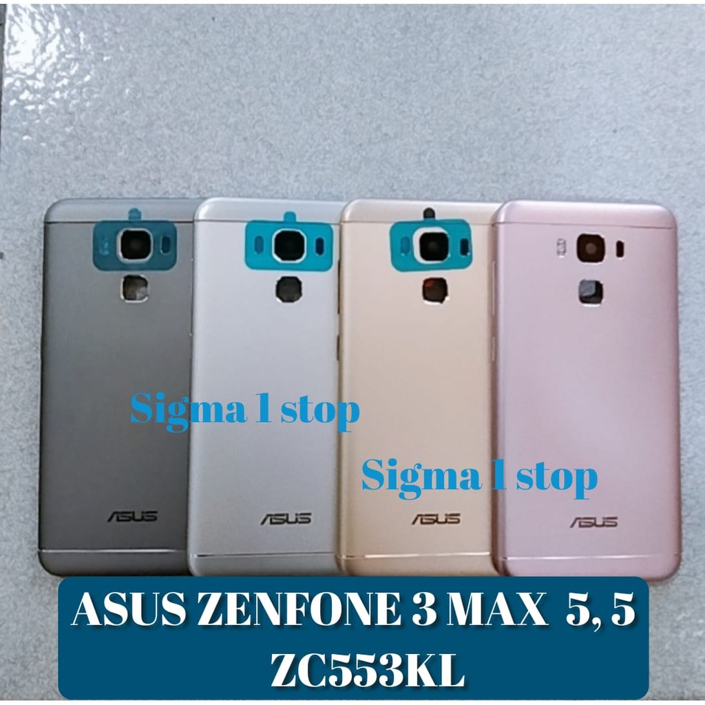 CASING ASUS  ZENFONE 3 MAX 5,5 ZC553KL / ZENFONE 3 MAX 5,2 ZC520TL  BACK DOOR  TUTUP BATERAI  KESING