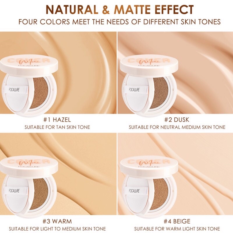 Focallure Covermax Longlasting Cushion Foundation FA 162