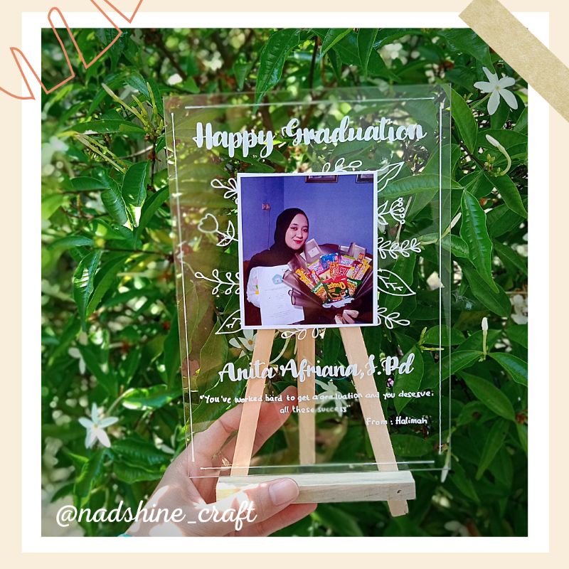 

Acrylic lettering foto/Akrilik lettering foto/kado wisuda kado ultah kado nikah