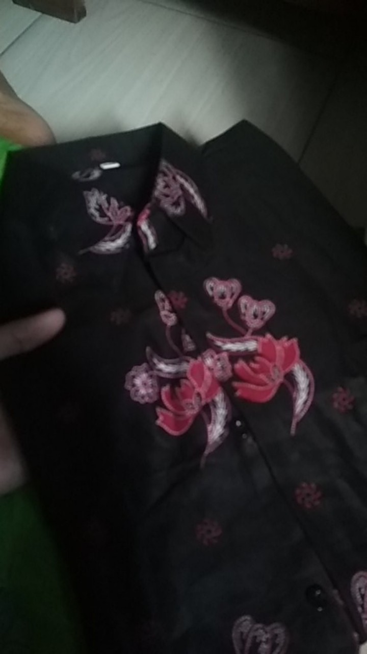Kemeja Batik Lengan Panjang Size M L Xl Xxl Xxxl