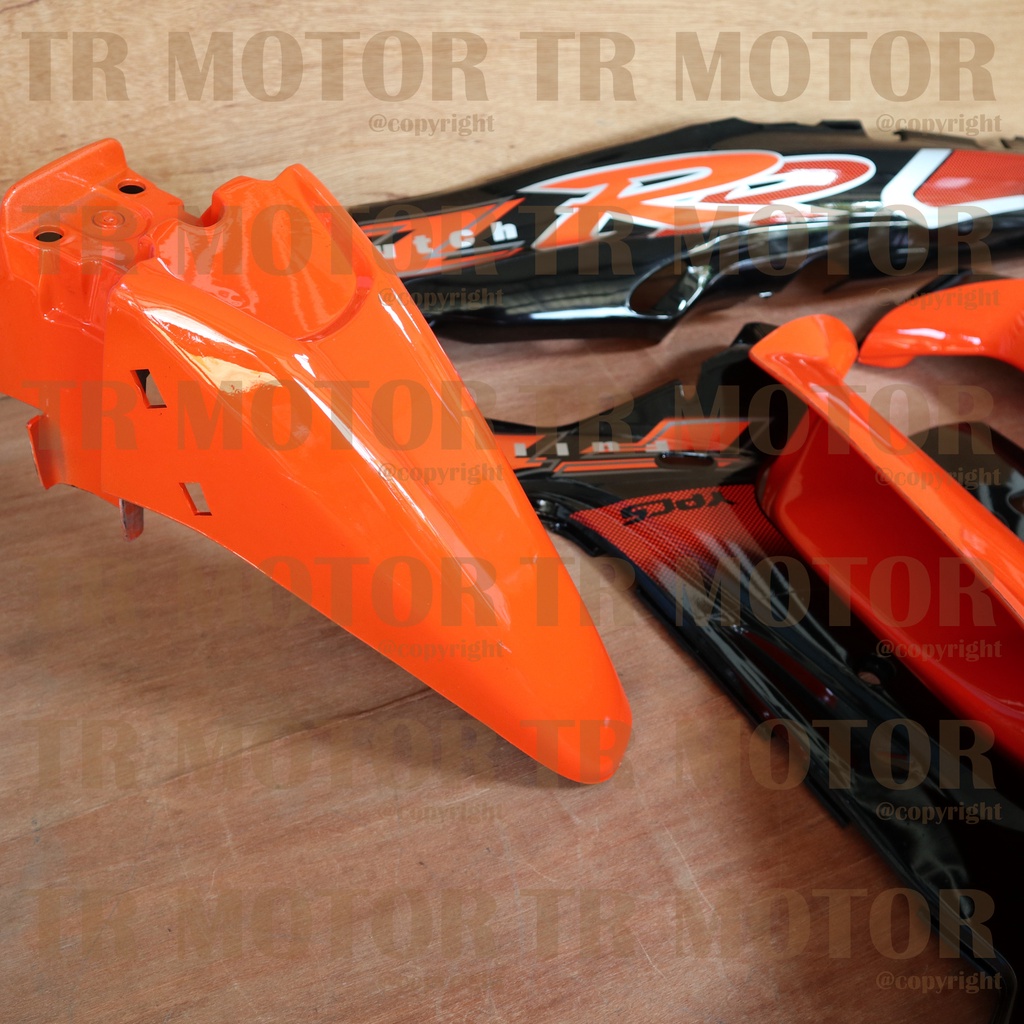 Cover Body Fizr F1zr Full Clutch Orange 2001 Full Set Halus Cover Bodi Yamaha Fiz r