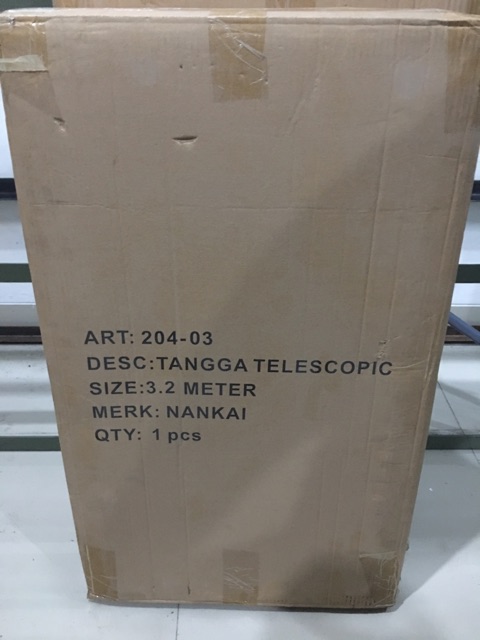 Tangga telescopic nankai 3,2 / Tangga lipat alumunium / Tangga 3,2 meter murah