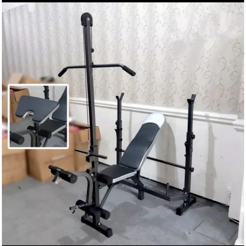 Ready Stock Alat Fitness Bench Press Pull Down