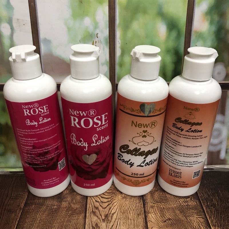 Body Lotion Collagen / Rose Bpom