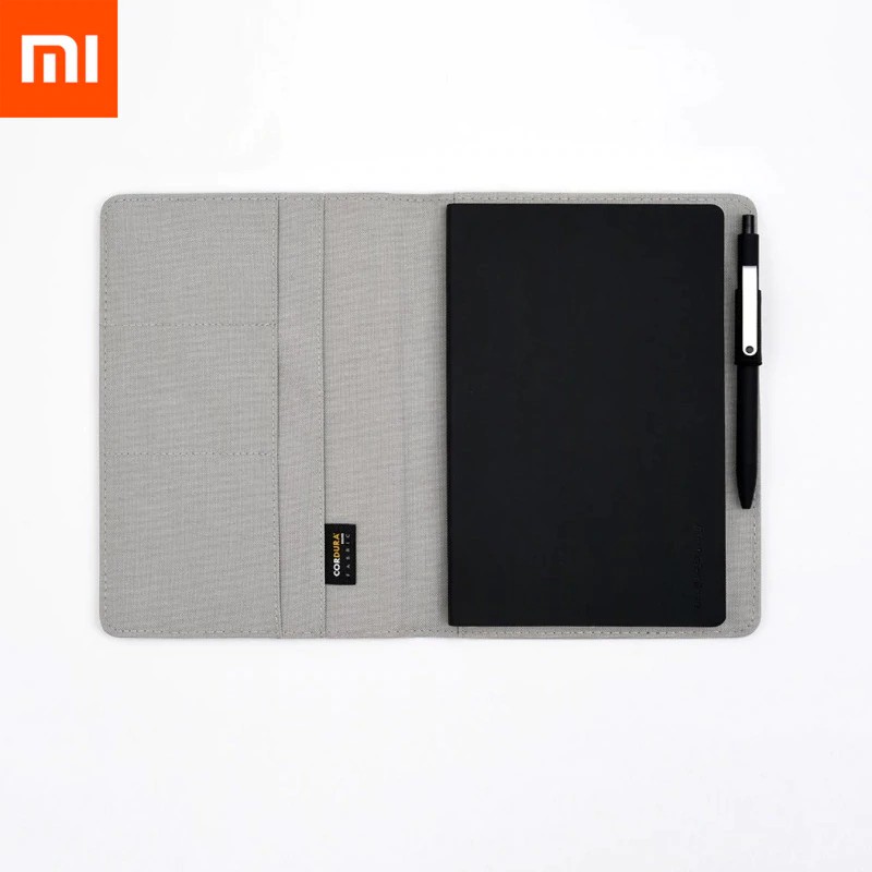 

High quality Original Xiaomi Mijia Smart Home Kaco Noble Paper NoteBook PU Leather Card Slot Wallet