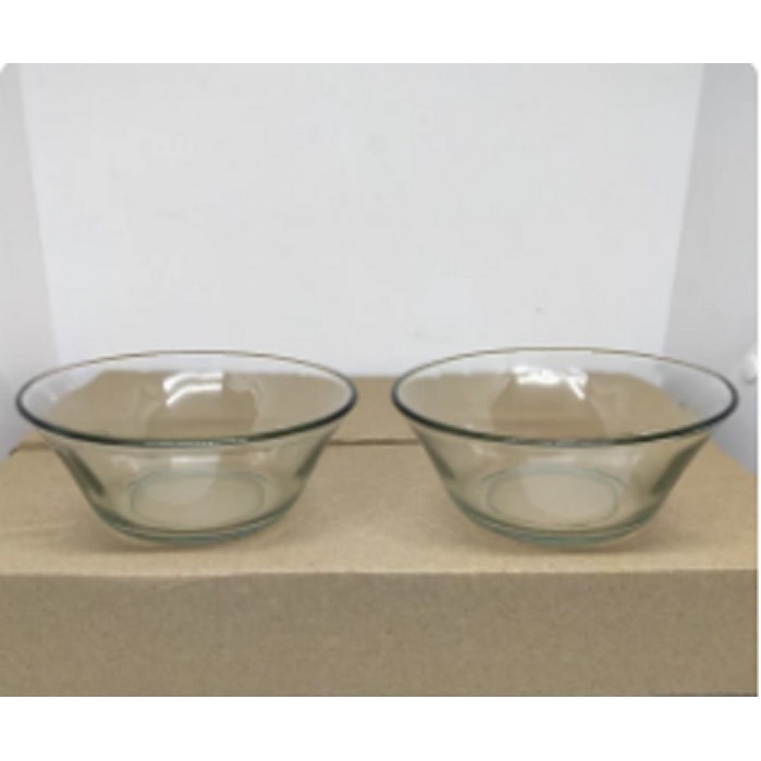 mangkok kaca polos 13 cm