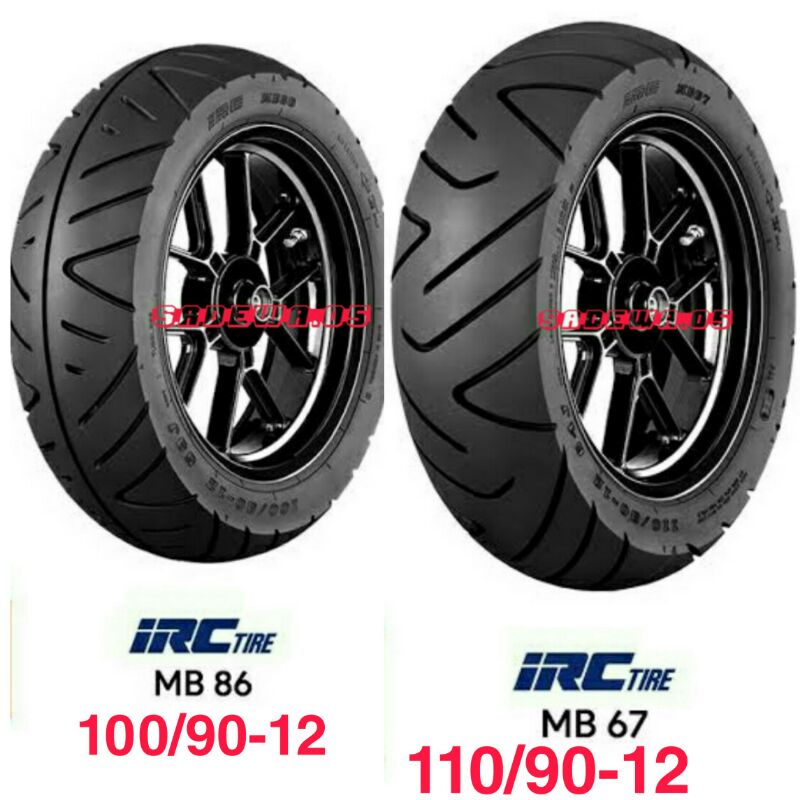 ban IRC depan belakang honda scopy ring12 yamaha freego vespa