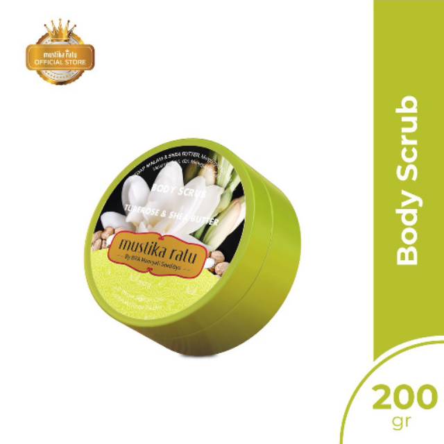 Jual Mustika Ratu Body Scrub Tuberose & Shea butter 200gr Shopee