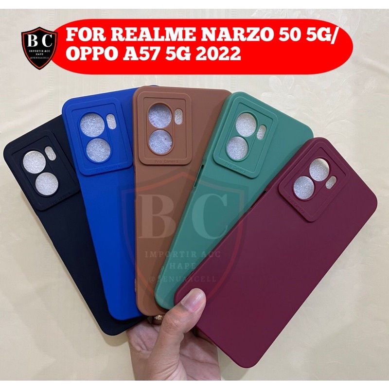 Soft Case Macaron OPPO A57 5G 2022/REALME NARZO 50 5G