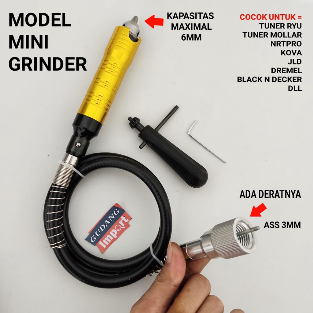 ISI KABEL TUNER FLEXIBLE MODEL MINI GRINDER