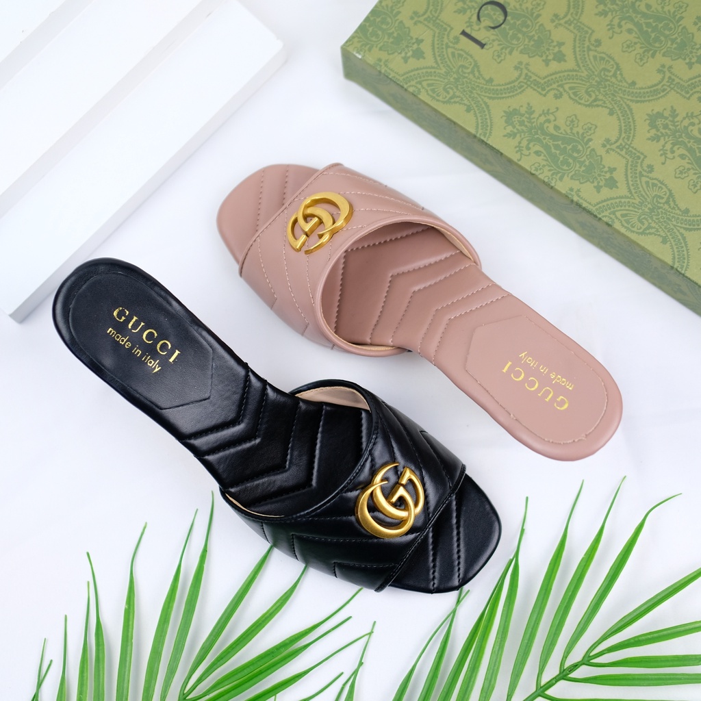 [7.7 Boombastis Sale⚡] - SENDAL WANITA GC HEELS SANDALS GCS007 PREMIUM IMPORT