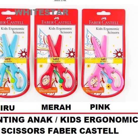 

BRANDS FESTIVAL gunting plastik anak / kids ergonomic scissors faber castell