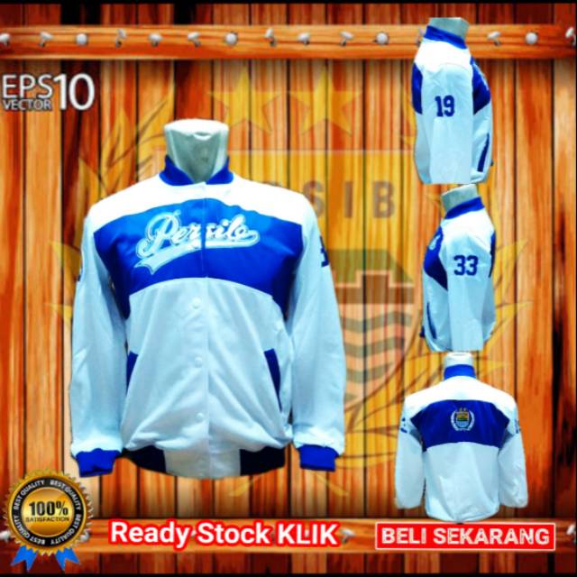 Jaket tractop Persib viking pria wanita