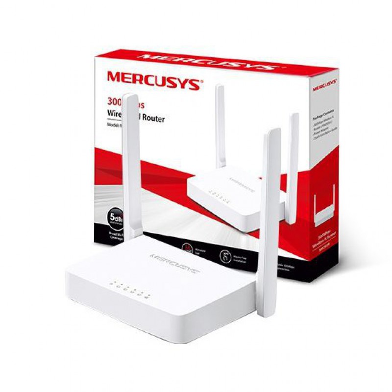 Network (Device) MERCUSYS 300mbps WIRELESS N ROUTER MW305R