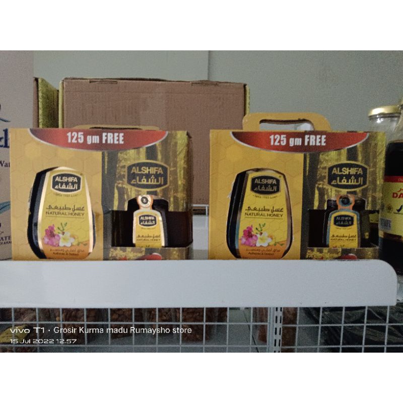 

madu ashifa 500 gr free 125 gr ori