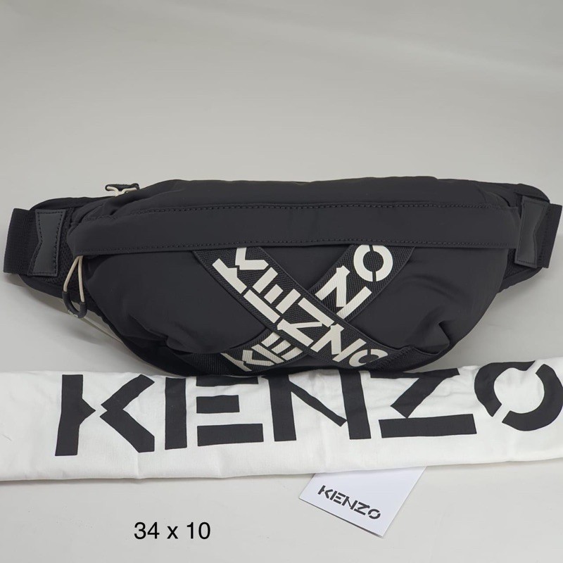 Jual Tas kenzo bumbag cross strap logo aslil Indonesia