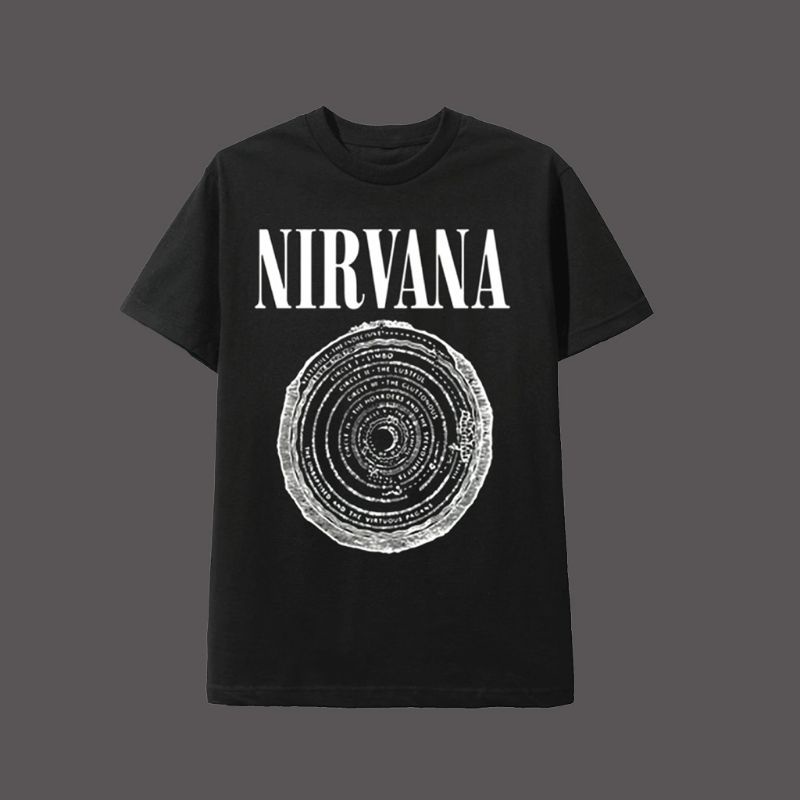 Kaos Musik Band Nirvana Rock Metal