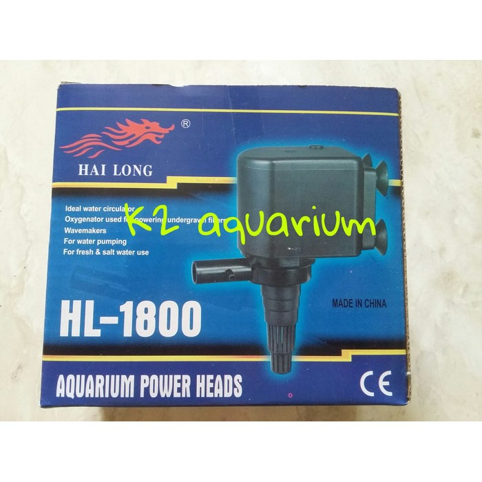 Pompa air aquarium hailong hl 1800