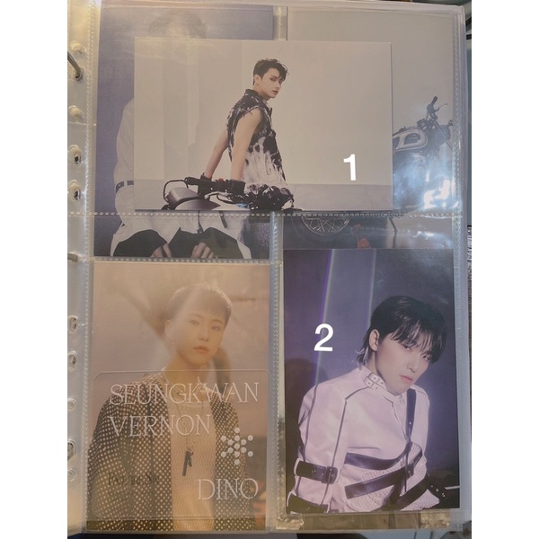 SEVENTEEN 4th Album 'Face the Sun' POSTCARD PC PHOTOCARD HOSHI DK JUN DINO WOOZI VERNON WONWOO MINGY