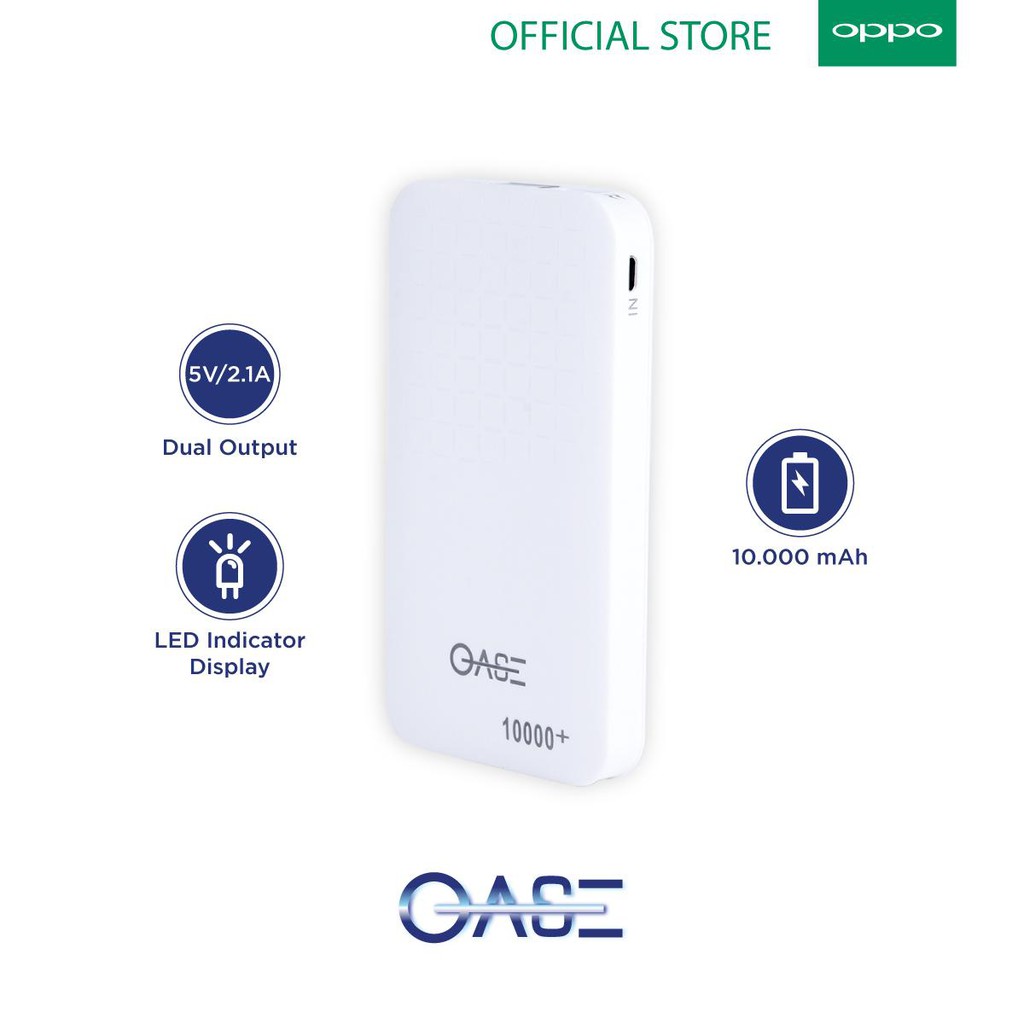 POWER BANK OASE 10.000 MD-A07 GARANSI RESMI OPPO