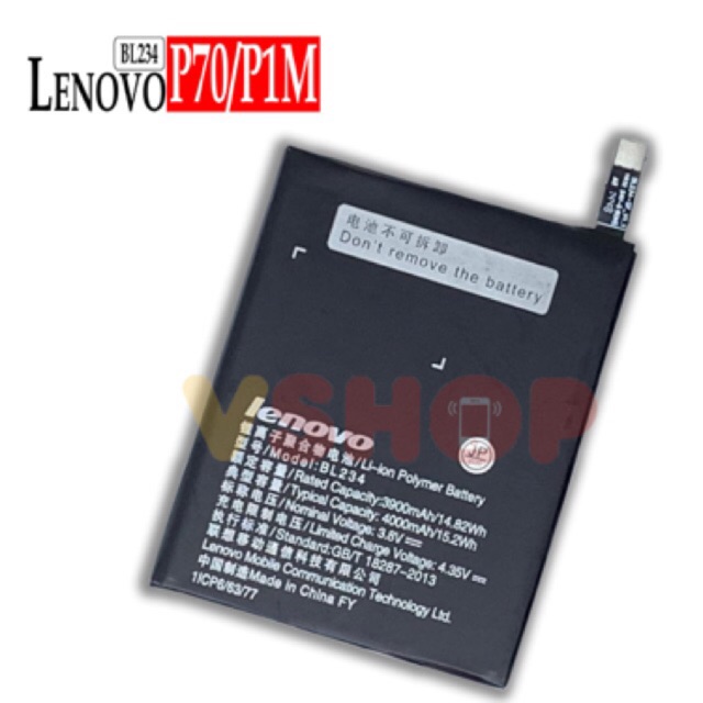 BATERAI BATRE FOR LENOVO P70 P70T P1M A5000 BL234 BATTERY