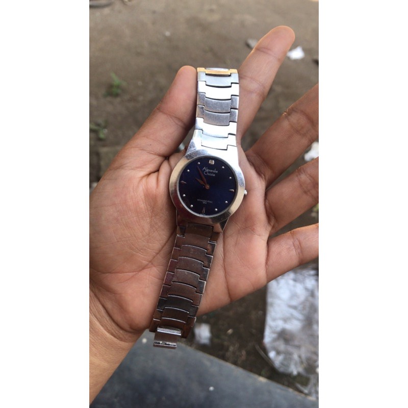 jam tangan alexander christie 8028M bekas