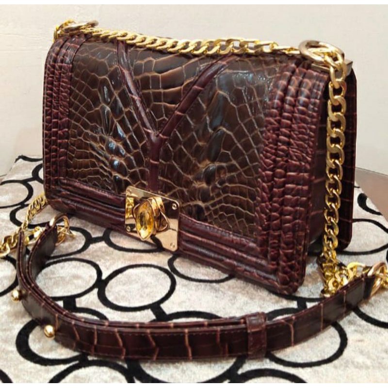 Tas Kulit Buaya Asli