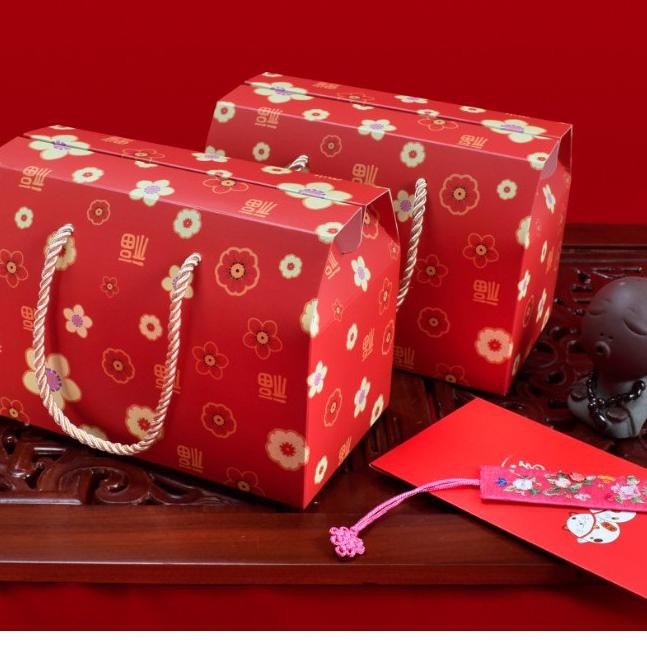 

PROMO 11.11 (xeh-288) kotak tali kucing kotak tema imlek kotak hadiah motif chinese new year