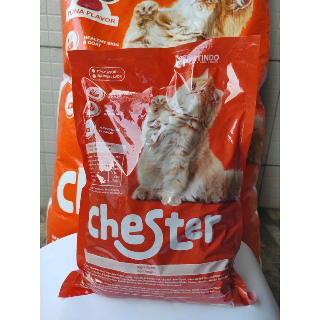 CHESTER Makanan Kucing 1KG Setara BOLT