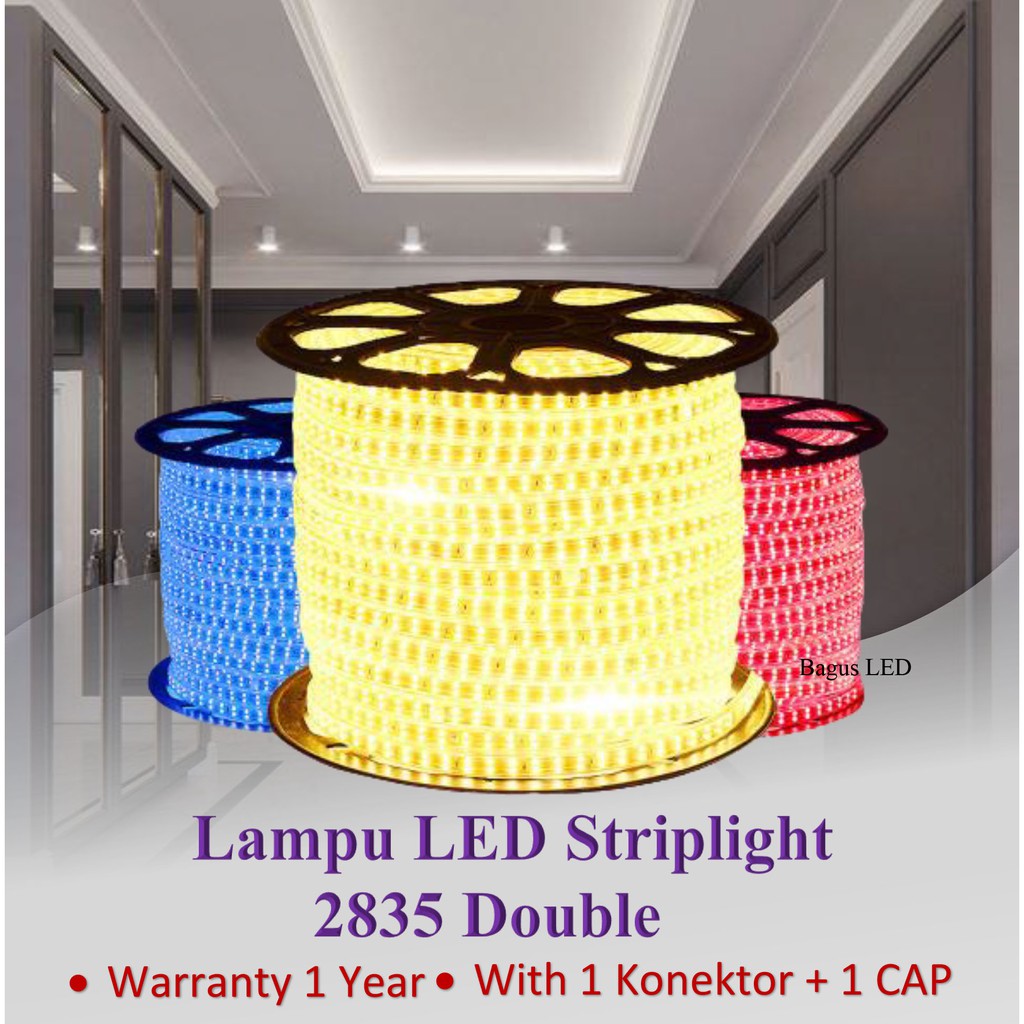  MURAH LED  Strip 2835 Lampu  Hias  Indoor Outdoor Flexible 