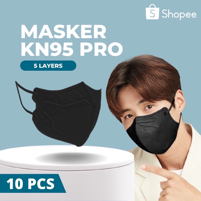 MASKER KN95 PRO 5 PLY PREMIUM QUALITY (10pcs)