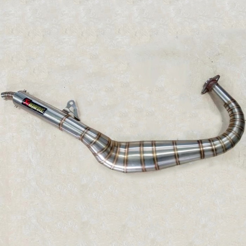 KNALPOT RX KING RX SPESIAL KOLONG PYTON AKRAPOVIC FULL STENLESS