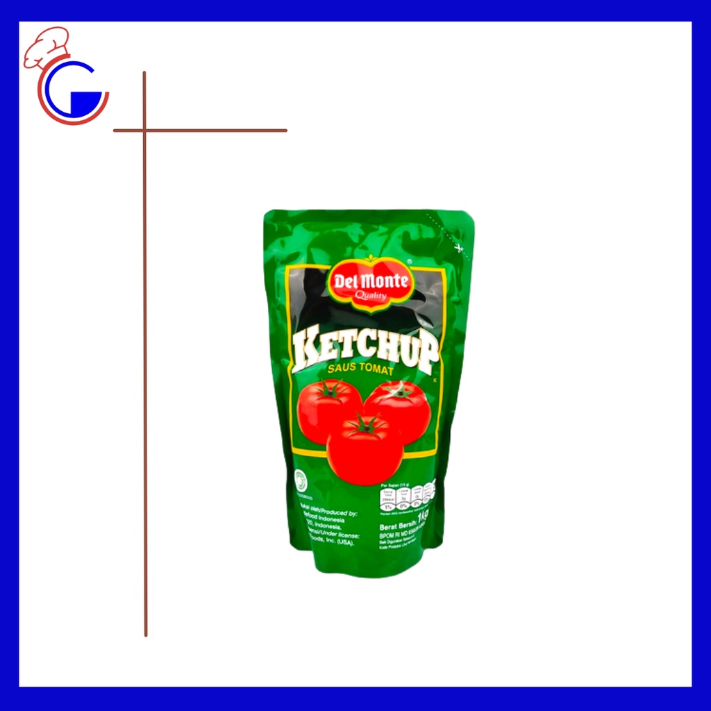 

Del Monte Ketchup Saus Tomat 1Kg