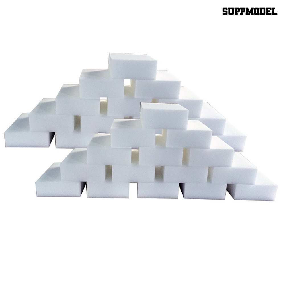 100pcs Spons Pembersih Mobil / Dapur / Kamar Mandi