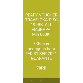 VOUCHER ALL MASKAPAI TRAVELOKA