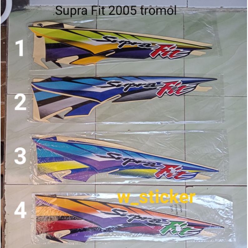 Striping Honda Supra Fit 2005 STD Supra Fit 2005 Tromol