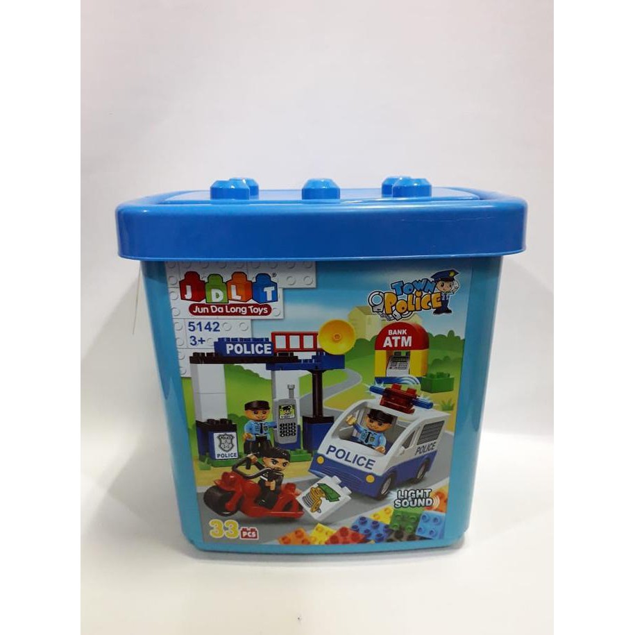 JDLT LEGO- Block -Duplo - Police