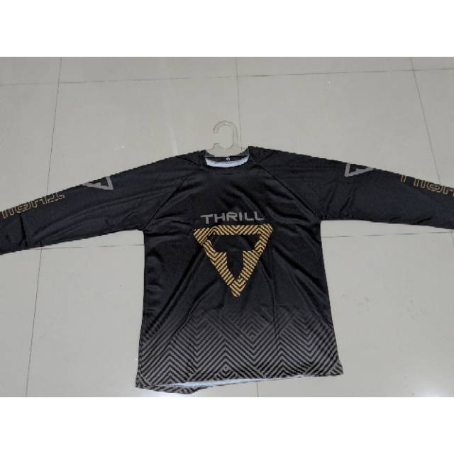 JERSEY SEPEDA THRILL RICOCHET T160 WHT RED