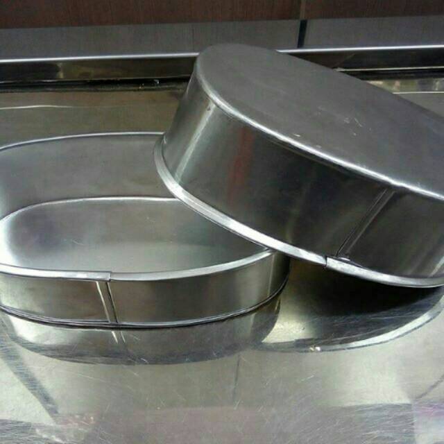 Loyang oval loyang cheese cake