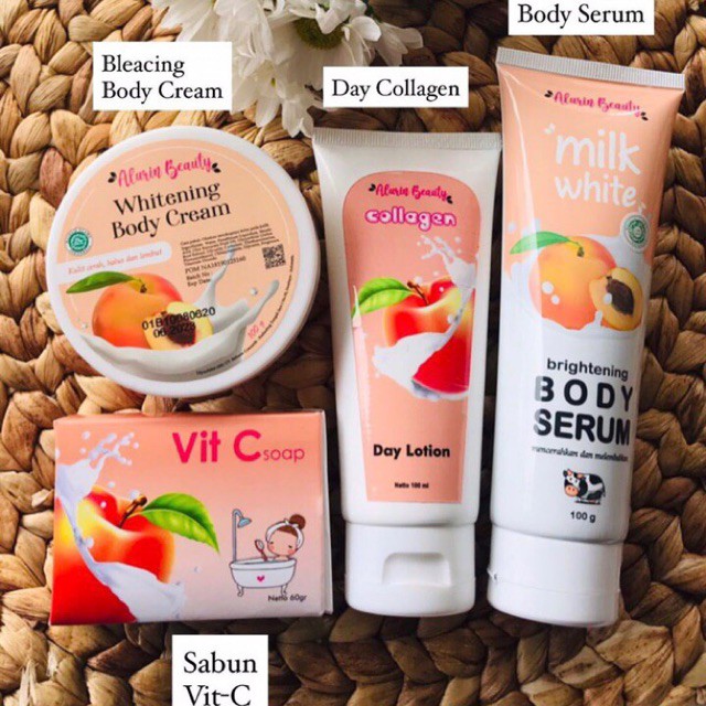 HAND BODY DAY LOTION COLLAGEN ALURIN BEAUTY PENCERAH BADAN MENGANDUNG COLAGEN