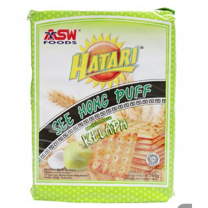 

Hatari see hong puff 260gr biskuit