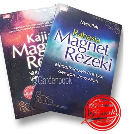 Voucher[LR 027]|Paket (2 buku) Kajian Magnet Rezeki dan Rahasia Magnet Rezeki - Nasrullah Ardi Gunaw