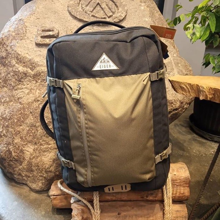 Tas Eiger Ransel Borderpass 2.0 Cabin Pack 40L Bag Hitam 91000 4261