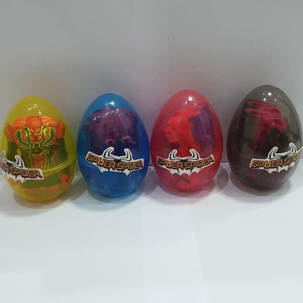 Mainan Surprise Egg Spiderman