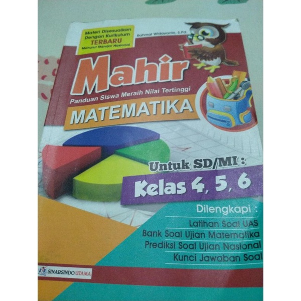 Buku Mahir matematika untuk sd/mi kelas 4,5,6