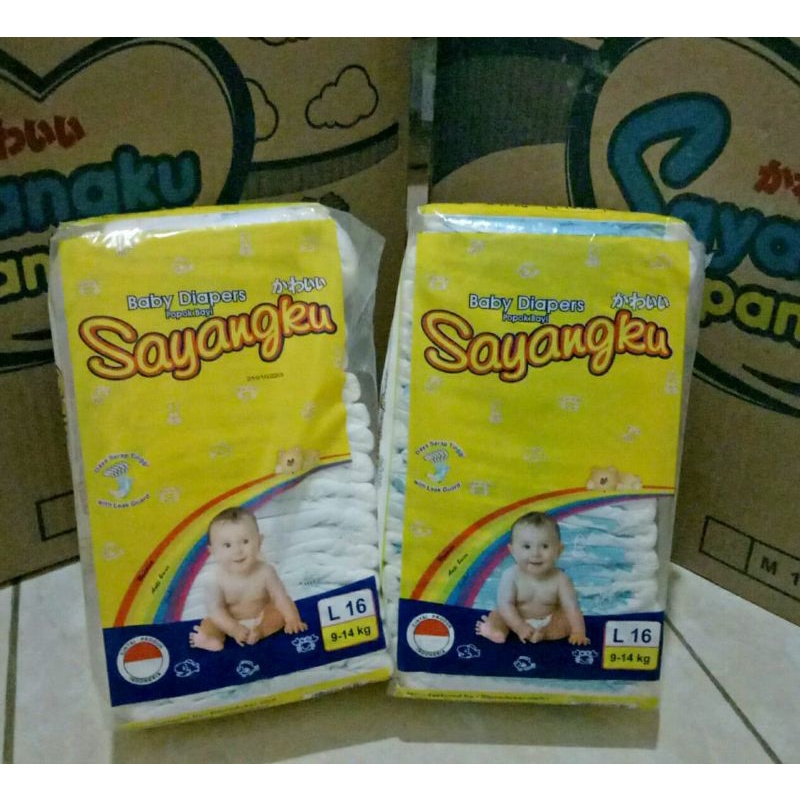 Pampers Sayangku Diapers size L16