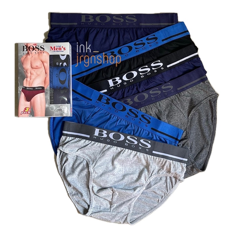 CELANA DALAM MEN'S BRIEFS DEWASA (1 BOX ISI 3 PCS) / CELANA DALAM PRIA / CD SEMPAK PRIA