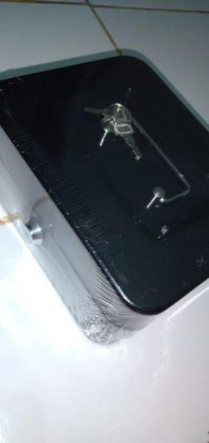 Brankas Money Box Uang Cash - 200a - Black