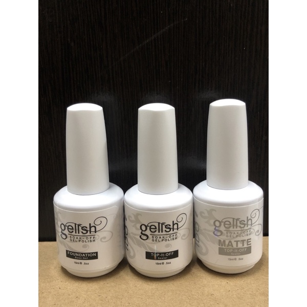Jual GELISH IDO BASE COAT / TOP COAT / TOP MATTE 15 ML Shopee Indonesia